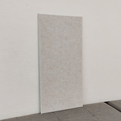 6 piezas de paneles de espuma acústica de alta densidad, 12x24x0,4 pulgadas, baldosas de pared a prueba de sonido en beige, negro, gris y blanco - Autoadhesivas, ideales para el hogar, la oficina, el estudio, la decoración, la absorción de ruido y la pre