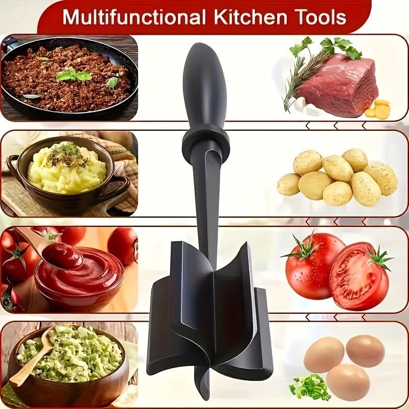 Herramienta de Cocina Multifuncional: Picadora de Carne, Trituradora y Pulverizador - Adecuada para Carne de Hamburguesa, Carne de Ternera, Pavo y Más - Trituradora de Alta Calidad para Crear Hamburguesas - Resistente al Calor - No Requiere Electricidad