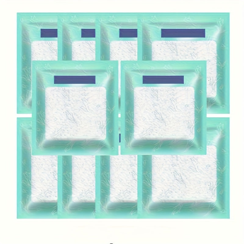 10 piezas, deshumidificador de cajones, desecante, dormitorio, eliminación de humedad, absorbente, colchón, armario de zapatos, deshumidificador, humedad interior, absorción de humedad
