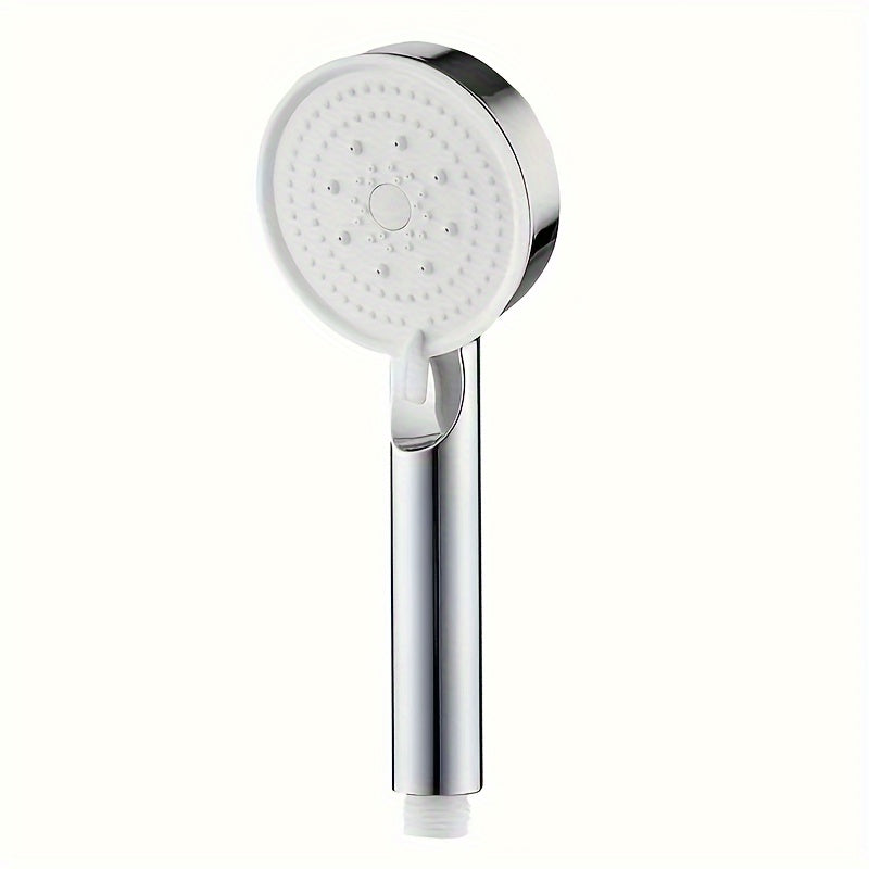 1PC de cabeza de ducha de alta presión multifunción con 5 modos de spray, incluyendo lluvia y masaje, acoplamiento universal fácil de instalar para baño, accesorio de ducha de alto rendimiento sin batería ni fuente de alimentación