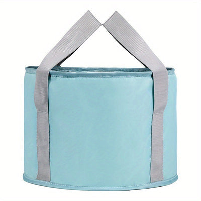 Baño de pies portátil y plegable - Ideal para remojar los pies después de períodos largos de relajación, adecuado para viajes y camping, no requiere electricidad, sin fragancia, hecho de materiales duraderos y diseñado para almacenamiento fácil.
