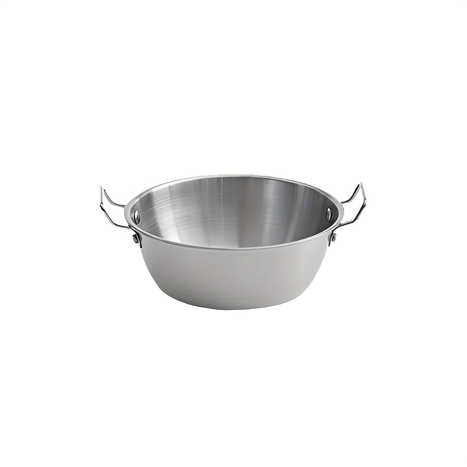1PC Cuenco De Aperitivos De Acero Inoxidable 304, Cuenco De Sopa De Fideos Japoneses, Cuencos De Ramen, Cuenco De Servicio Coreano Con Asa, Para Cocinar, Hornear, Preparar Ensaladas, Sopa De Pho, Cereales, Para El Hogar, Cocina, Restaurante, Accesorios D
