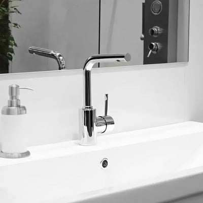 4 piezas de tapones de desagüe elegantes de acero inoxidable con perilla decorativa - Antifugas, fáciles de instalar, para baño y cocina, diseño moderno para lavabos, accesorio para fregadero