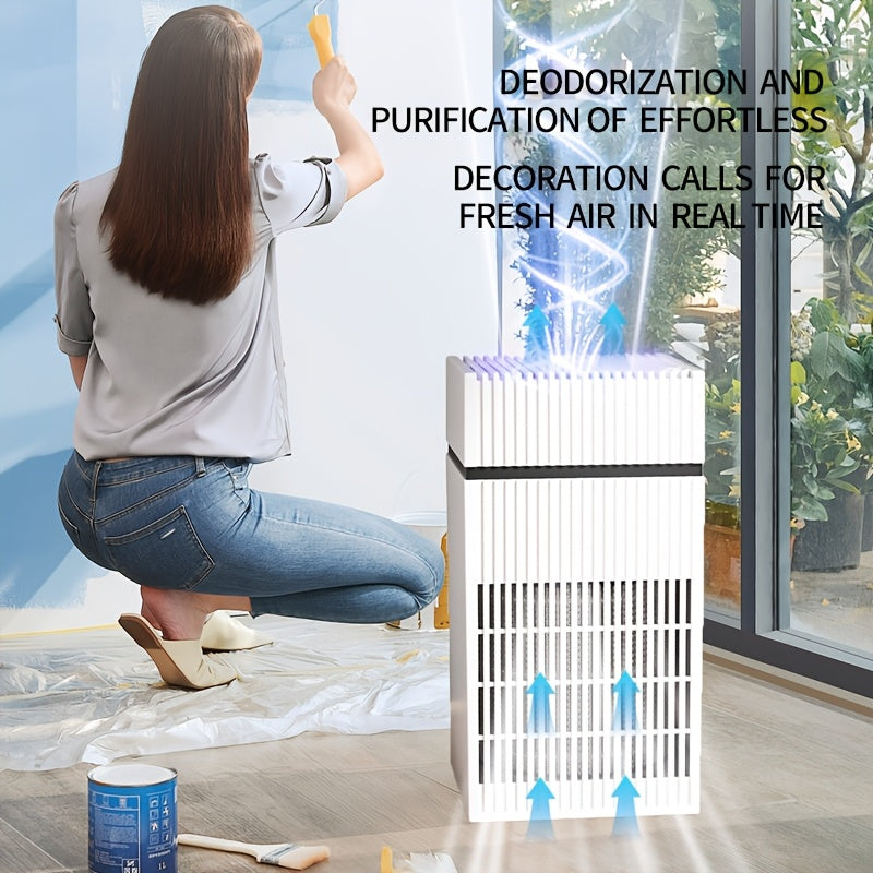 Purificadores de aire para el hogar que eliminan el formaldehído y los olores, adecuados para áreas de fumadores, oficinas, dormitorios y uso en escritorios pequeños.