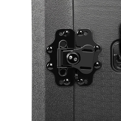 Estuche Rígido Duradero de 2U con Inserción de Espuma - Ideal para Sistemas de Micrófonos Inalámbricos, Amplificadores, Efectos y Mezcladoras - Soporte de Viaje Profesional para Almacenamiento Seguro, Estuche para Audíofono