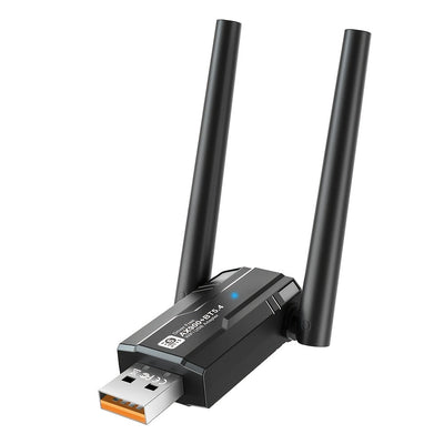 Tarjeta de red WiFi6 de doble banda, adaptador de red inalámbrica con receptor externo USB, velocidad de 900Mbps, plug-and-play, doble antena, para PC de escritorio/ordenador portátil, no requiere batería, alimentado por USB, accesorio de red | Diseño el
