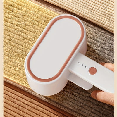 Afeitadora de tela recargable por USB de doble cabezal - Potente removedor de pelusas eléctrico con 3 velocidades ajustables, eficiencia de doble cara para la eliminación de pelusas y bolitas, recortador portátil de pelusas y bolitas para ropa, ropa de c
