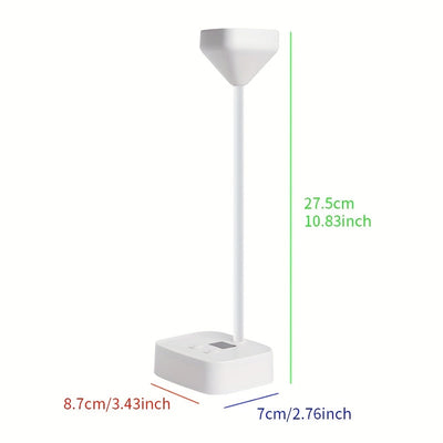 LED Portátil Recargable, Lámpara LED con Botón de Activación, Curado en 30 Segundos para Aplicaciones Rápidas de Uñas de Gel