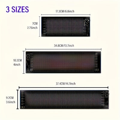 Pantalla de luz suave de píxeles LED inteligente, pantalla LED programable Luz nocturna inteligente, control por aplicación, animación de patrones de texto DIY, puede ser montada en la pared o usarse sobre el escritorio, es decoración para el hogar, crea