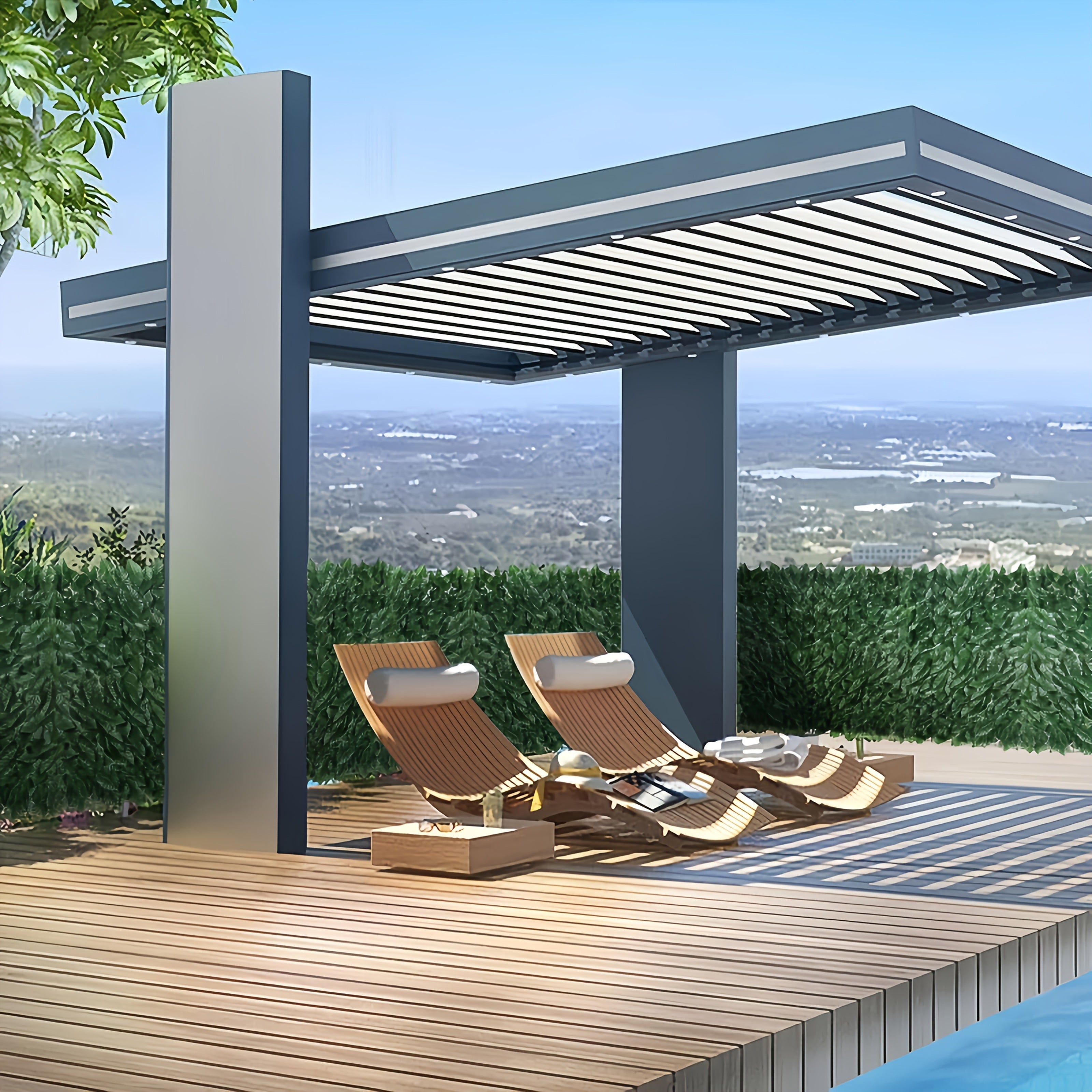3 piezas de paneles de pared de hiedra artificial verde, 118,11 pulgadas x 19,69 pulgadas - Pantalla de valla de privacidad exterior resistente a la radiación UV, adecuada para patio, balcón, jardín, decoración verde interior/exterior, diseño de plantas