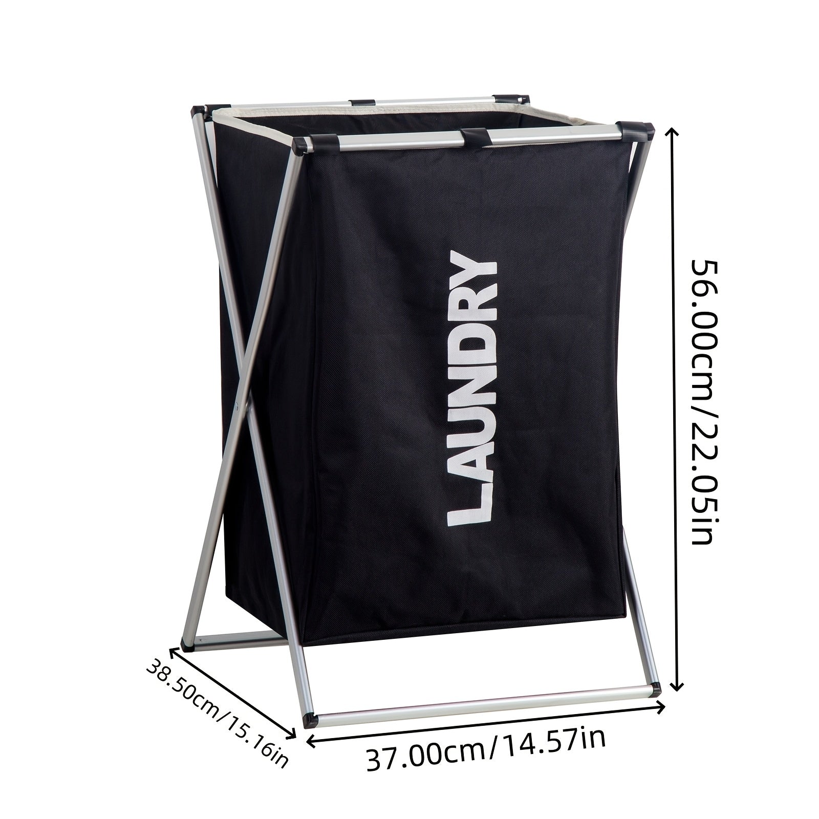 3 contenedores plegables para clasificar la ropa - Nylon duradero, asas fáciles de agarrar, hamaca de ropa portátil para dormitorio, baño, armario - Ideal para separar la ropa oscura, clara y de colores, solución para clasificar la ropa | Accesorio moder