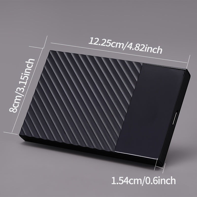 Disco Duro Externo Portátil USB 3.0, 500GB y 320GB de Gran Capacidad para Teléfonos y Computadoras – Ideal para Copia de Archivos, Trabajo Oficina, Negocios y Entretenimiento