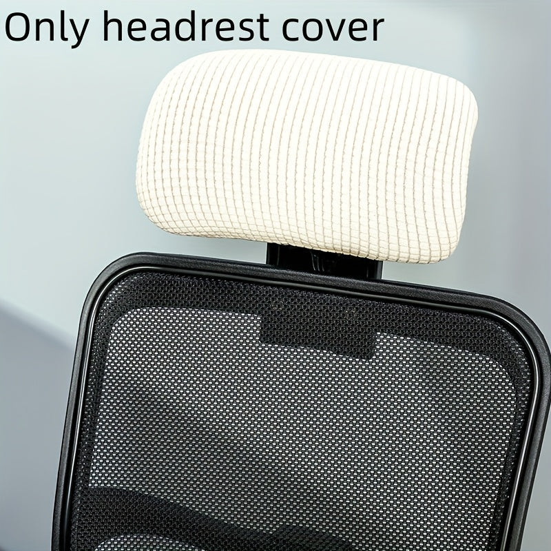 Accesorio para Reposacabezas de Silla de Oficina, Protector Desmontable y Lavable, Protector Inclinado Adecuado para la Mayoría de los Tipos de Sillas de Oficina. La Elección Perfecta para Estudio en Casa y Oficina