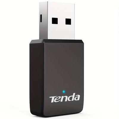 Adaptador inalámbrico Tenda U9 AC650Mbps, doble banda, autoinstalación, USB, 802.11ac, Ethernet, receptor inalámbrico ZZM TRADING