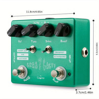 Pedal de Efecto para Guitarra Caline CP-20 Crazy Cacti Overdrive