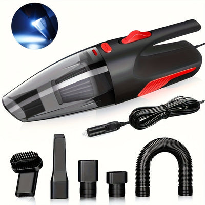 Aspiradora de Mano Potente para Coche, Cocina y Suelos con Cable - Limpieza de Rendijas
