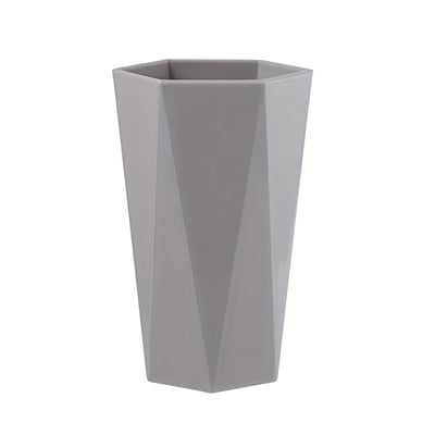 Vaso para enjuague bucal y cepillo de dientes en forma de rombo, juego de vasos para baño, ideal para parejas