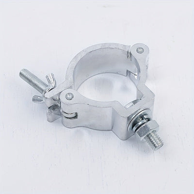 Hebilla de anillo simple, conector de armadura de estante, gancho de luz de escenario, gancho de rendimiento, cierre de tarjeta cruzada, hebilla de aleación de aluminio