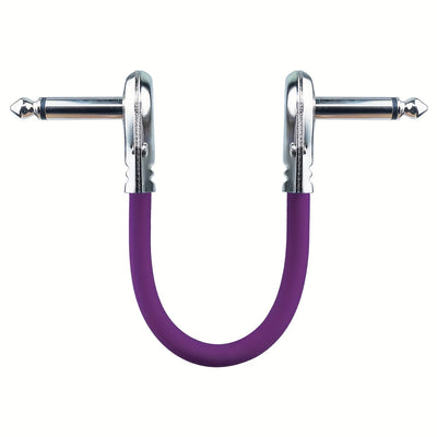 6 piezas de cables de parche de guitarra premium de 12", cables de parche de guitarra premium de 1mm de cobre para reducir el ruido y mejorar la señal en la configuración de pedalboard (multicolor), cable de guitarra, accesorios de pedalboard, diseño vib