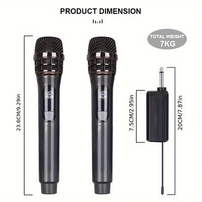 Sistema de micrófono inalámbrico profesional NXG, anti-retroalimentación, cancelación de ruido, para escenario, KTV en casa, presentaciones, conferencias, actuaciones – Tipo-C USB, doble alimentación por batería/USB, ≤36V, batería de litio recargable 186