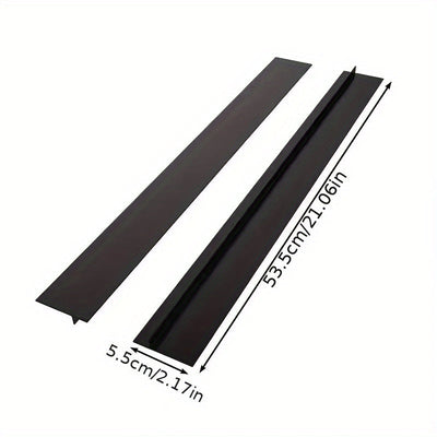 2-Pack Cubiertas de Silicona para Huecos de Estufa, 21 Pulgadas - Relleno de Sellado de Horno Impermeable para Encimeras y Estufas, Accesorios de Cocina Versátiles, No Requiere Batería