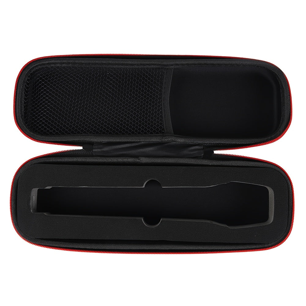 Caja de Almacenamiento para Micrófono, Bolsa de Almacenamiento EVA para Micrófono sin varillas, Bolsa con Cremallera Antigolpes y Caídas, Caja de Almacenamiento para Micrófonos Inalámbricos