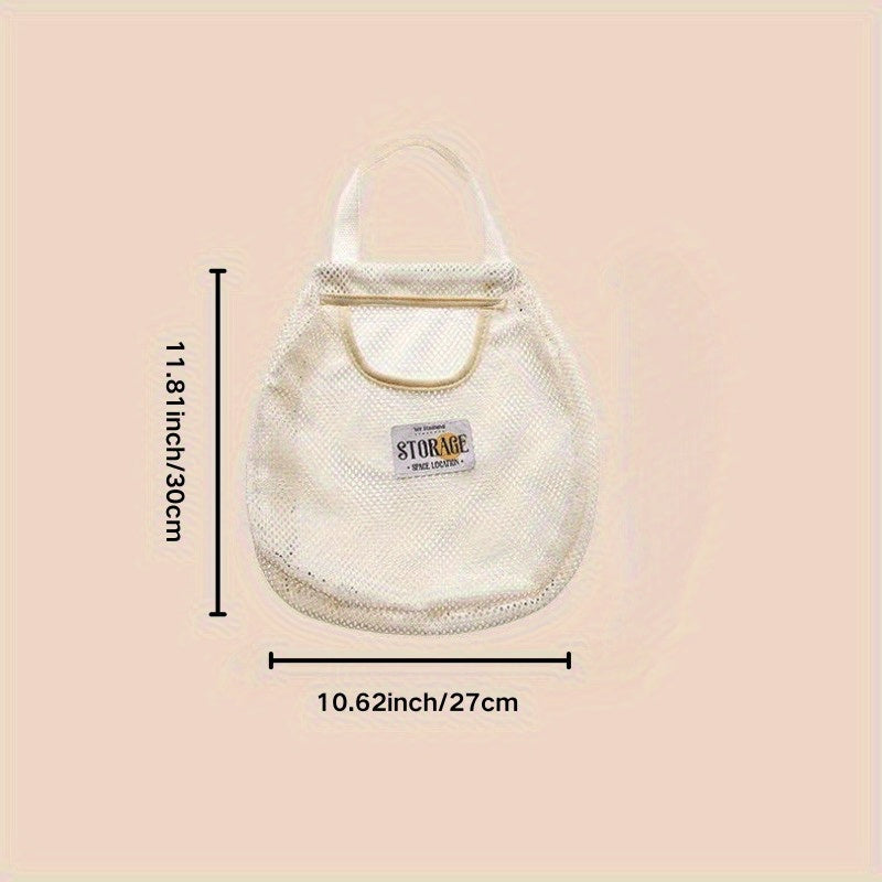 Bolsa de almacenamiento colgante de lona estilo japonés para calcetines y ropa interior - Organizador de dormitorio montado en la pared, sin taladro, solución multifuncional que ahorra espacio para diferentes tipos de habitaciones, artículos esenciales d