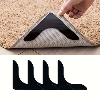 4/8/20/30pcs Fijador Avanzado Antideslizante para Alfombras - Adecuado para Salas de Estar, Comedores y Baños - Evita Resbalones en Azulejos y Suelos de Madera