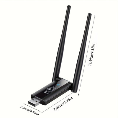 Repetidor Wi-Fi USB: Amplía la señal de tu red con una velocidad de 300 Mbps - Plug and Play