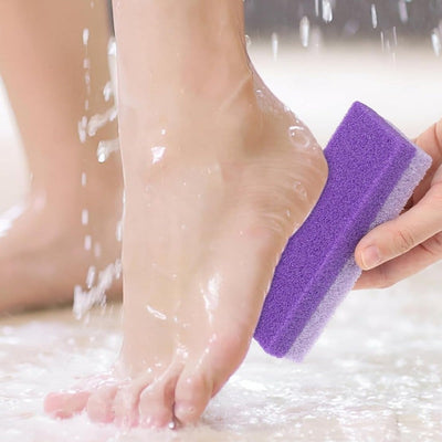 Removedor y Lijador de Pies Manual - Sin Necesidad de Electricidad, Lima Portátil para Uñas Muertas y Encarnadas Beige Claro - Cuidado de Pedicura Práctico para Viajes, Construcción en Plástico Duradero - Ideal para Hogar o Salón, Regalo Perfecto para Am