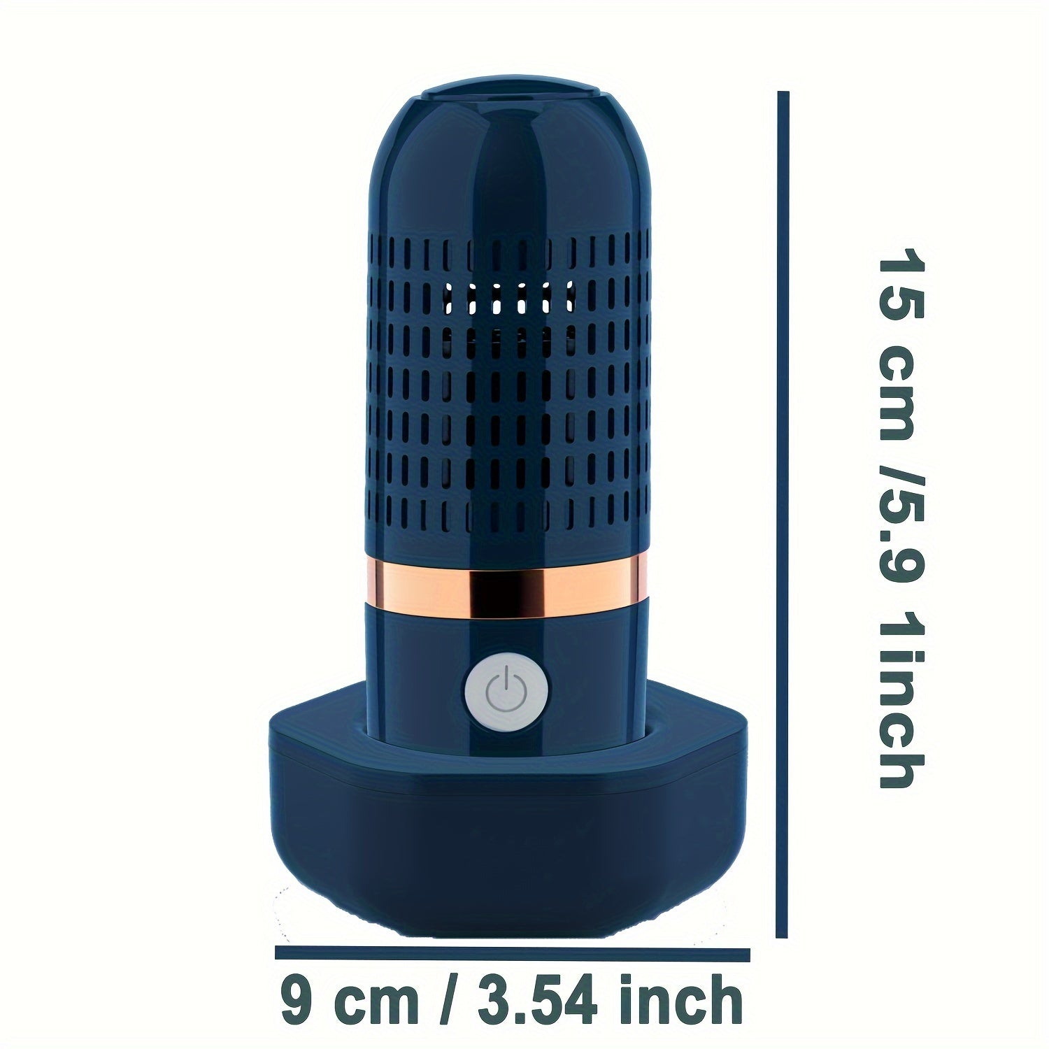 Depurador de Alimentos Portátil Recargable - Tecnología de Purificación con Peróxido de Hidrógeno para Frutas y Verduras, Diseño en Cápsula para Productos Agrícolas, Granos y Vajilla - Batería de Gran Capacidad Mejorada, Material ABS, Seguridad de Baja P
