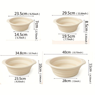 Fondo de lavabo portátil plegable - Material duradero de PP, no necesita electricidad, diseño ahorrador de espacio para el hogar, dormitorio, viajes y cocina - Incluye remojo de pies y baño de manos, fondo de lavabo plegable portátil, solución de baño pa