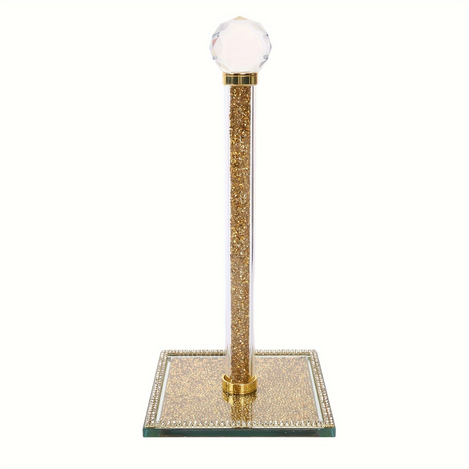 1 Pieza, Soporte De Papel De Lujo Para Toallas, Soporte De Tejidos Para Encimera, Estante De Almacenamiento De Tejidos, Decoración Del Hogar, Accesorios De Baño, Almacenamiento Y Organización Del Baño