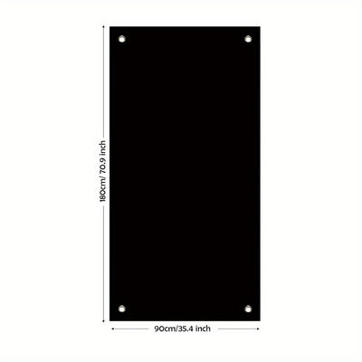 Anillo de Puerta con Gorro de Santa y Calcetín - Decoración Navideña Festiva, Fibra de Poliéster, No Necesita Energía, 89.92x180.09cm, Perfecto para Decoración de Fiestas Interior/Exterior