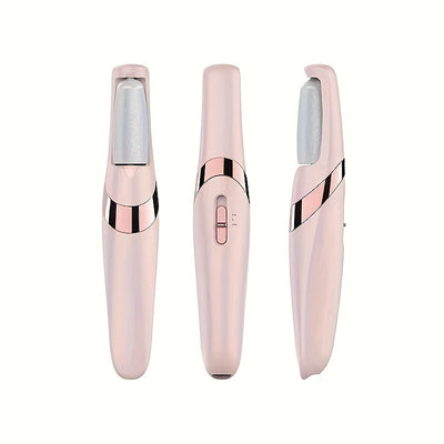 Piedra eléctrica para pies recargable por USB - Herramienta portátil para pedicura para & remoción de pieles muertas, cuidado suave y liso de pieles claras, regalo ideal para vacaciones, herramienta de cuidado de pieles claras, diseño elegante, cuerpo de