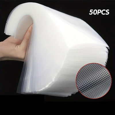 50 unids/lote bolsas de vacío para alimentos, bolsas selladoras al vacío, bolsas de envasado al vacío para máquina selladora al vacío, bolsas de almacenamiento selladoras al vacío herramienta de cocina preservación de alimentos frescos - Accesorios de su
