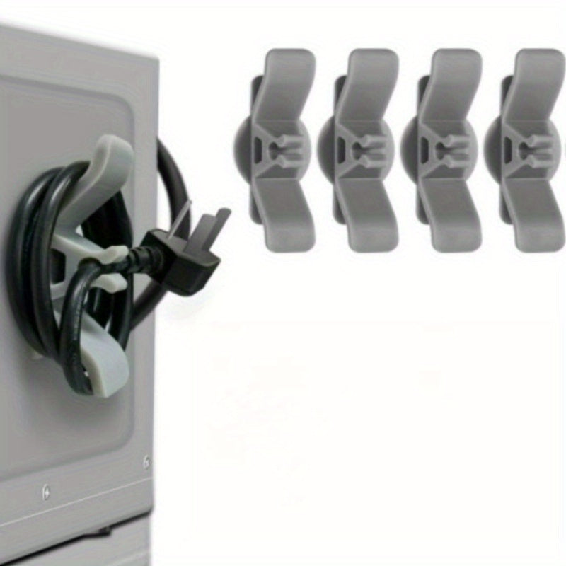 Organizador de cables para electrodomésticos, 4/2/1 pieza, organizador de cables de cocina actualizado, guardacables, envoltorio de cables, soporte de cables, enrollador de cables para electrodomésticos, freidora de aire, cafetera, licuadora, mezcladora,
