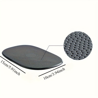 Alfombrilla Antideslizante Mágica para Coche, 1 pieza - Tapete de Salpicadero Pegajoso y Acolchado para Celular, Soporte de Silicona