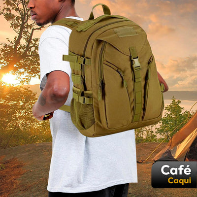 Morral Militar Táctico 40 Litros Impermeable Camping Senderismo 9035