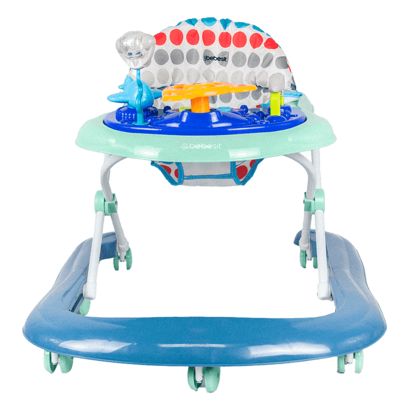CAMINADOR 2 EN 1  BABY WALKER BOY BC58120B AZUL BEBESIT