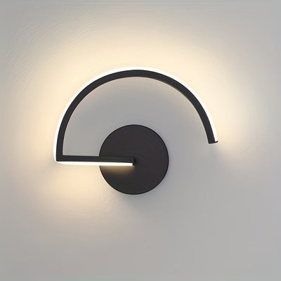 1 pieza de luz de pared LED moderna, elegante y minimalista, diseño único de hongo, perfecta para cabecera de dormitorio, sala de estar, pasillo, iluminación de fondo de pared.