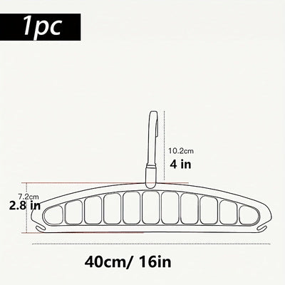 Percha Plegable para Uso Doméstico, Dormitorio de Estudiantes, Multifuncional Mágica con 11 Agujeros para Secar Ropa, Artefacto de Almacenamiento Montado en la Pared, Secado Eficiente de Ropa | Solución de Almacenamiento Moderna | Percha Versátil, Percha