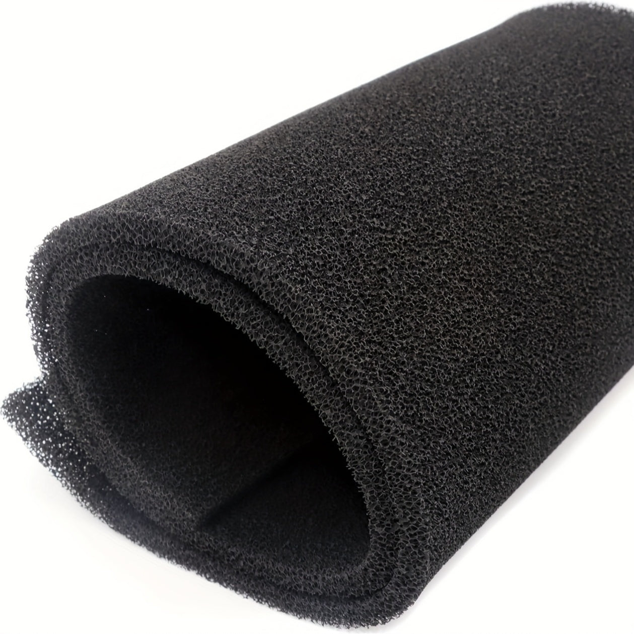 Rollo de esponja de filtro de densidad extendida y aumentada, filtro de colectión de polvo de algodón, protección silenciosa, adecuado para humidificadores, aire acondicionado, proyectores, compresores de aire, se puede cortar y doblar