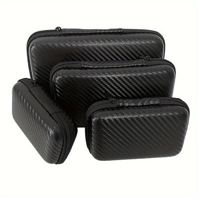 1Pc Bolsa de Almacenamiento EVA, Bolsa de Almacenamiento Portátil, Bolsa de Almacenamiento de Carcasa Dura, Bolsa para Auriculares, Bolsa para Cables, Suministros de Viaje al Aire Libre, Organización y Almacenamiento en el Hogar, Contenedores de Almacena