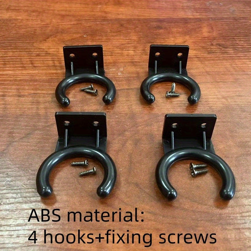 2-4 Soportes de pared para micrófono en forma de V (incluyendo tornillos de fijación), se pueden utilizar como soportes de pared para micrófono, logotipos de estación de micrófono, adecuados para diámetros de micrófono de 3,5 cm/1,38 pulgadas-4,5 cm/1,77