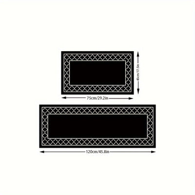 Alfombra de confort ergonómico y antideslizante para cocina, hogar, suelo, fregadero y oficina [1/2pcs]