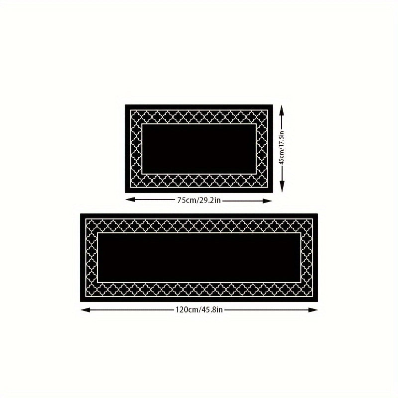 Alfombra de confort ergonómico y antideslizante para cocina, hogar, suelo, fregadero y oficina [1/2pcs]