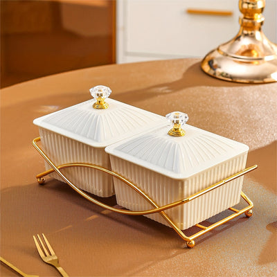 3 piezas (1 juego de 2 latas) Latas de almacenamiento plásticas multifuncionales Bandeja decorativa para sala comedor cocina Latas para azúcar leche condimentos cereales galletas pan Adecuadas para bodas al aire libre regalos cumpleaños