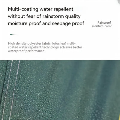 Tienda de Campaña para 8 Personas con Toldo - Montaje Rápido, Mosquitera, A Prueba de Viento, Todo-Tiempo, Beige, Protección UV, Sombra de Múltiples Bandas, Tela Oxford Duradera, Perfecta para Aventuras al Aire Libre, Accesorios para Campistas