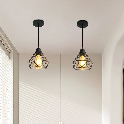1 lámpara colgante moderna y sencilla, base E27 para bombilla, ideal para cocina, recibidor, pasillo o balcón (sin bombilla)